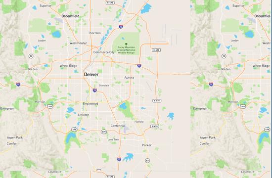 Denver map