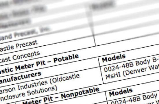 Engineering Standards Sample